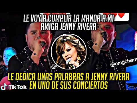 LARRY HERNANDEZ RECORDANDO A JENNY RIVERA EN SU SHOW LE CANTO ESTA CANCIÓN