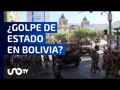 General que intentó golpe de Estado dijo seguir órdenes del presidente.