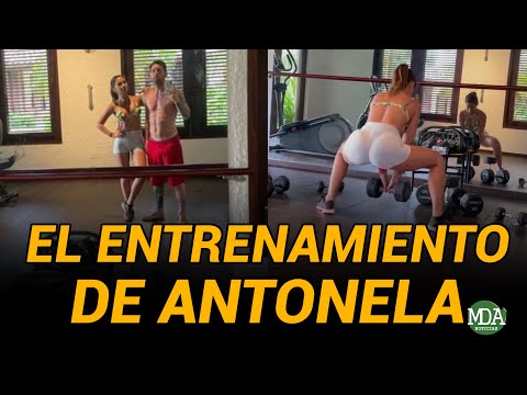 MESSI publicó un VIDEO del INTENSO entrenamiento de ANTONELA