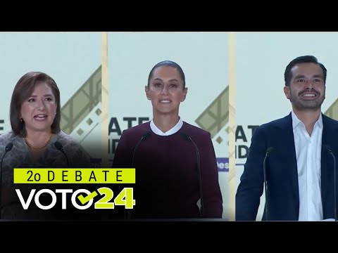 Segundo debate presidencial | Voto24