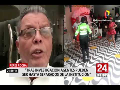 exDirector de la Policía pide investigación sumaria por fiesta en comisaría de Chorrillos