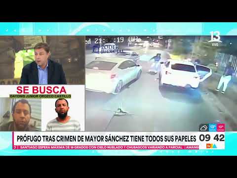 ¿Cómo actuaron los delincuentes que mataron al Mayor Sánchez? | Tu Día | Canal 13