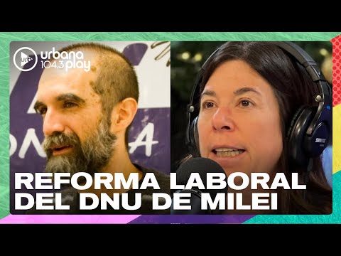 DNU de Milei: Es la reforma más grande que tenemos en reforma laboral: Luis Campos #DeAcáEnMás