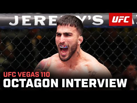 Yadier del Valle Octagon Interview | UFC Vegas 110