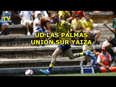 UD LAS PALMAS - UNIÓN SUR YAIZA : Partido amistoso en Barranco Seco ante 700 aficionados