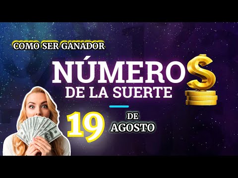 Números De La Suerte PISCIS 2024 GANA LA #LOTERÍA 19 Agosto de 2024