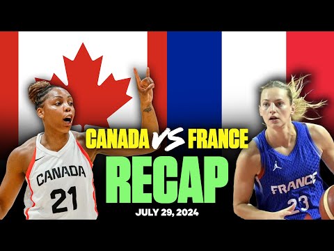 France vs. Canada Recap | Paris 2024 Basketball Reaction & Analysis