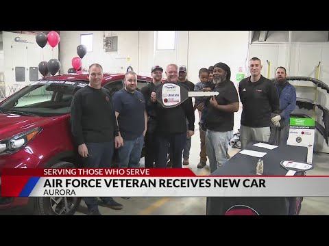 SUV donated to Air Force veteran in Aurora