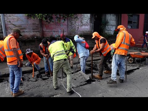 ALMA continúa con el plan de rehabilitación de vías principales y calles alternas