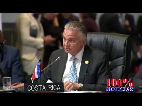 Costa Rica pide atender la crisis migratoria y denuncia la represión en Nicaragua