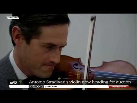 Antonio Stradivari  violin auction estimated value of R344 million