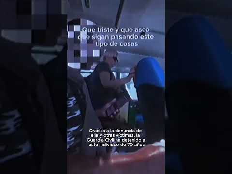 Una joven graba el acoso que sufre por parte de un hombre en un autobús en Las Palmas.