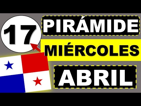 Pirámide Lotería de Panamá para Miércoles 17 Abril 2024 Decenas Suerte Sorteo Miercolito de Hoy