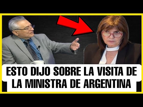 Remberto Reacciona a Visita de Ministra de Argentina