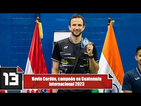 Kevin Cordón, campeón en Guatemala internacional 2023