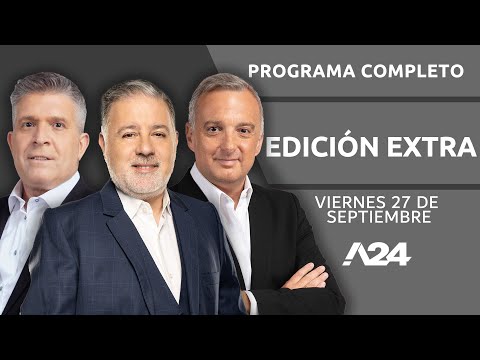 LA POBREZA SUBIÓ AL 52,9% EL PRIMER SEMESTRE #EdiciónExtra l PROGRAMA COMPLETO 27/09/2024