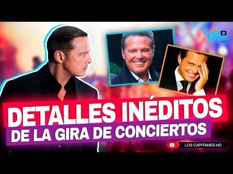 Salen a la luz NUEVOS detalles inéditos de la GIRA de conciertos de Luis Miguel en 2023