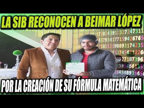 Sociedad de Ingenieros de Bolivia reconocen al Genio Beimar López por la creación de su fórmula