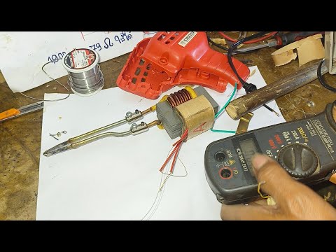 ซ่อมหัวแร้งไฟฟ้าไหม้พันขดลวดท