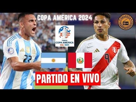 ARGENTINA VS PERU EN VIVO  Copa America 2024