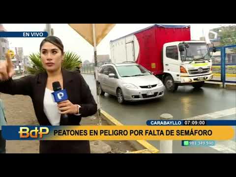 Cruce mortal: Falta de semáforo en avenida deja un fallecido en Carabayllo