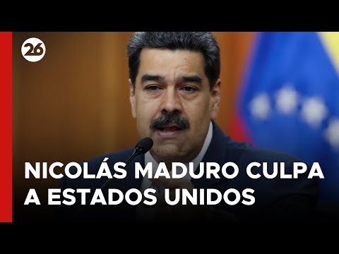 Nicolás Maduro culpa a EEUU por las millonarias perdidas de Venezuela