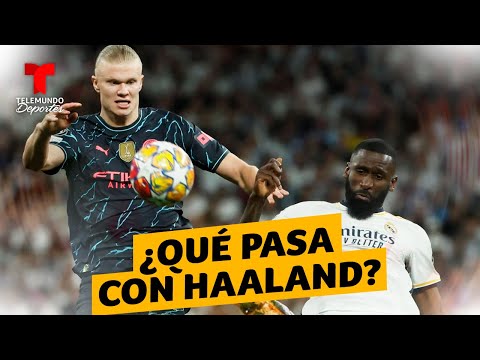 Erling Haaland profundizó su mala racha ante el Real Madrid | Telemundo Deportes