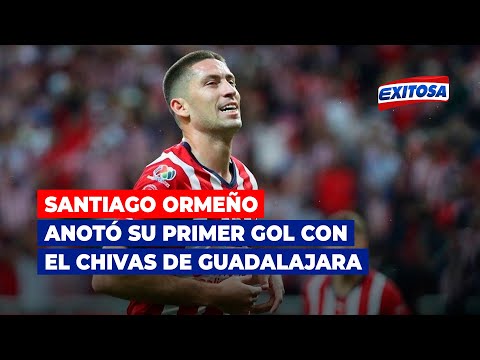 Liga MX: Santiago Ormeño anotó su primer gol con el Chivas de Guadalajara