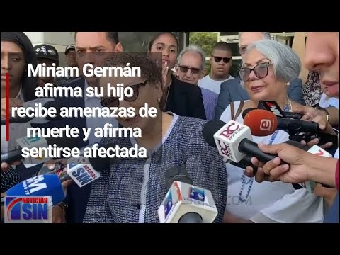 Procuradora Miriam Germán afirma su hijo recibe amenazas de muerte y afirma sentirse afectada