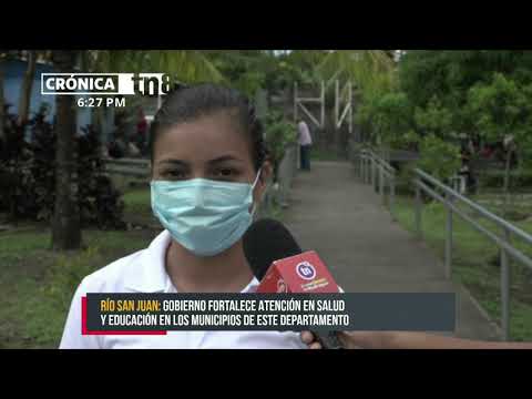 Realizan brigadas médicas en diferentes comunidades de Río San juan - Nicaragua