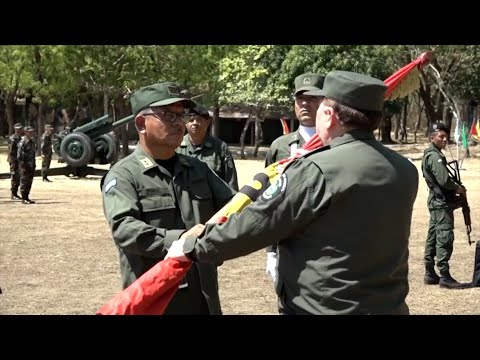 Ejército de Nicaragua realiza traspaso de mando en Leon y Chinandega