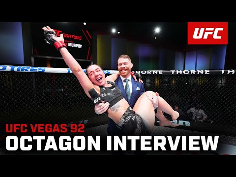 Vanessa Demopoulos Octagon Interview | UFC Vegas 92