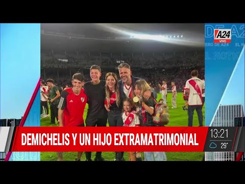 MARTÍN DEMICHELIS: Quién es FACUNDO, su HIJO EXTRAMATRIMONIAL