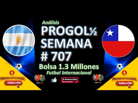 Progol Media Semana # 707 Bolsa Inicial de 1.3 MILLONES