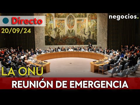 DIRECTO: Reunión de emergencia de la ONU ante la escalada de Israel, Irán avisa y tensión en Líbano