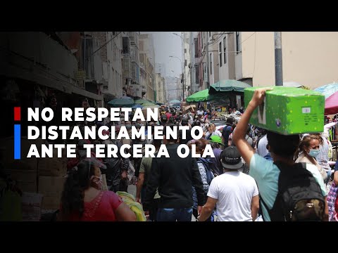 ??Mercado Central: Ciudadanos no respetan distanciamiento social antes llegada de la tercera ola
