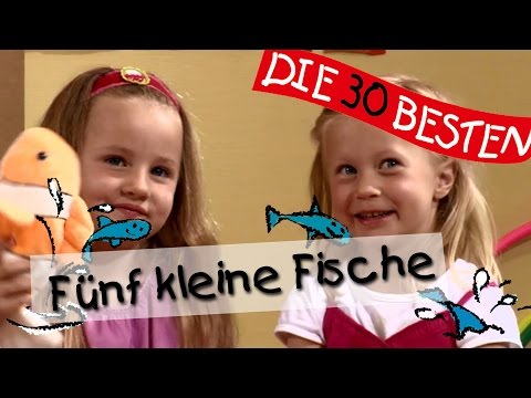 👩🏼 Fünf kleine Fische - Singen, Tanzen und Bewegen || Kinderlieder