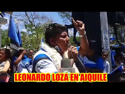 LEONARDO LOZA EN LA PLAZA ZENON DELGADILLO DE AIQUILES...