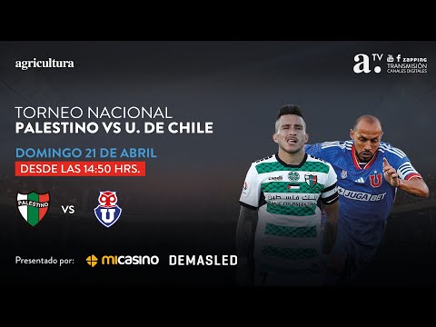 PALESTINO VS UNIVERSIDAD DE CHILE - TORNEO NACIONAL - FECHA 9 - 21 de abril 2024