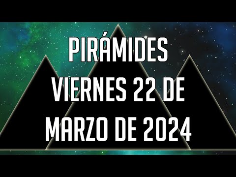 ? Pirámide para hoy Viernes 22 de Marzo de 2024 - Lotería de Panamá
