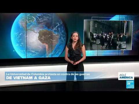 De Vietnam a Gaza: los estudiantes protestan contra el rol de Estados Unidos en la guerra