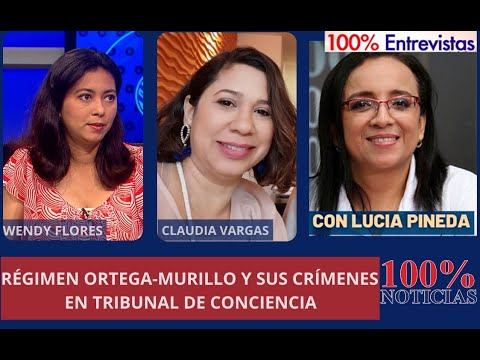 ?Régimen Ortega Murillo y sus crímenes en Tribunal de Conciencia/ 100% Entrevistas/