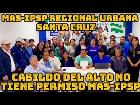 DIRECCIÓN REGIONAL URBANA DE SANTA CRUZ RECHAZAN CABILDO DE LOS RENOVADORES NO TIENEN PERMISO..