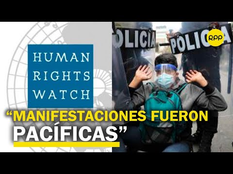 Human Rights Watch sobre marchas: “hubo graves abusos policiales contra manifestantes”