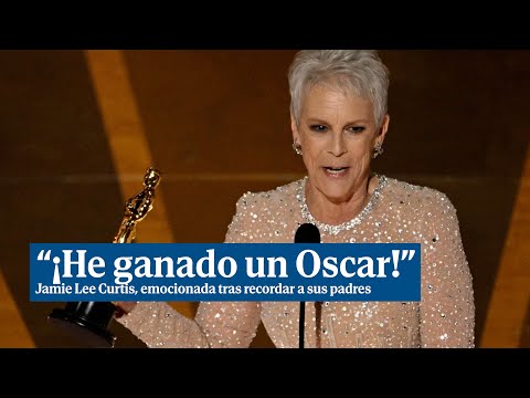 Jamie Lee Curtis se emociona al recordar a sus padres: ¡He ganado un Oscar!