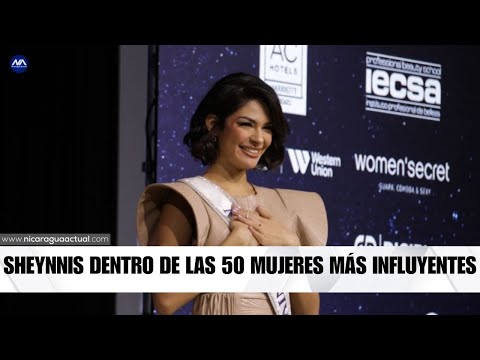 Sheynnis Palacios entre las 50 Mujeres más influyentes en América Latina en 2024