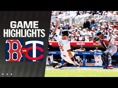 Red Sox vs. Twins Game Highlights (5/5/24) | MLB Highlights