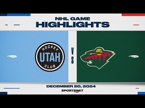 NHL Highlights | Hockey Club vs. Wild - December 20, 2024