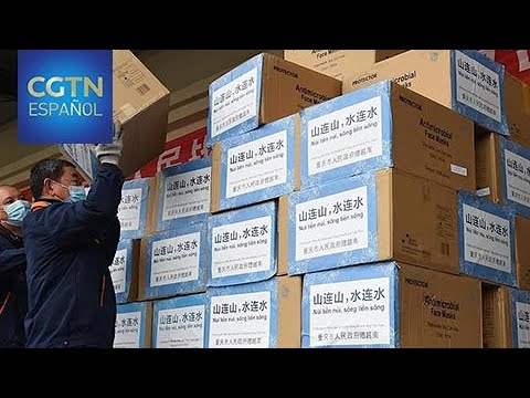Las comunidades chinas realizan donaciones internacionales