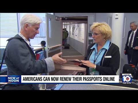 How to renew your passport online in the US (visit link in description)